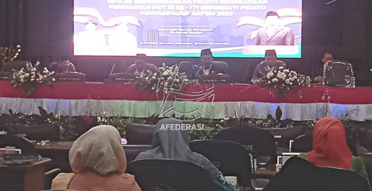 DPRD Situbondo Gelar Rapat Paripurna Dengarkan Pidato Presiden RI